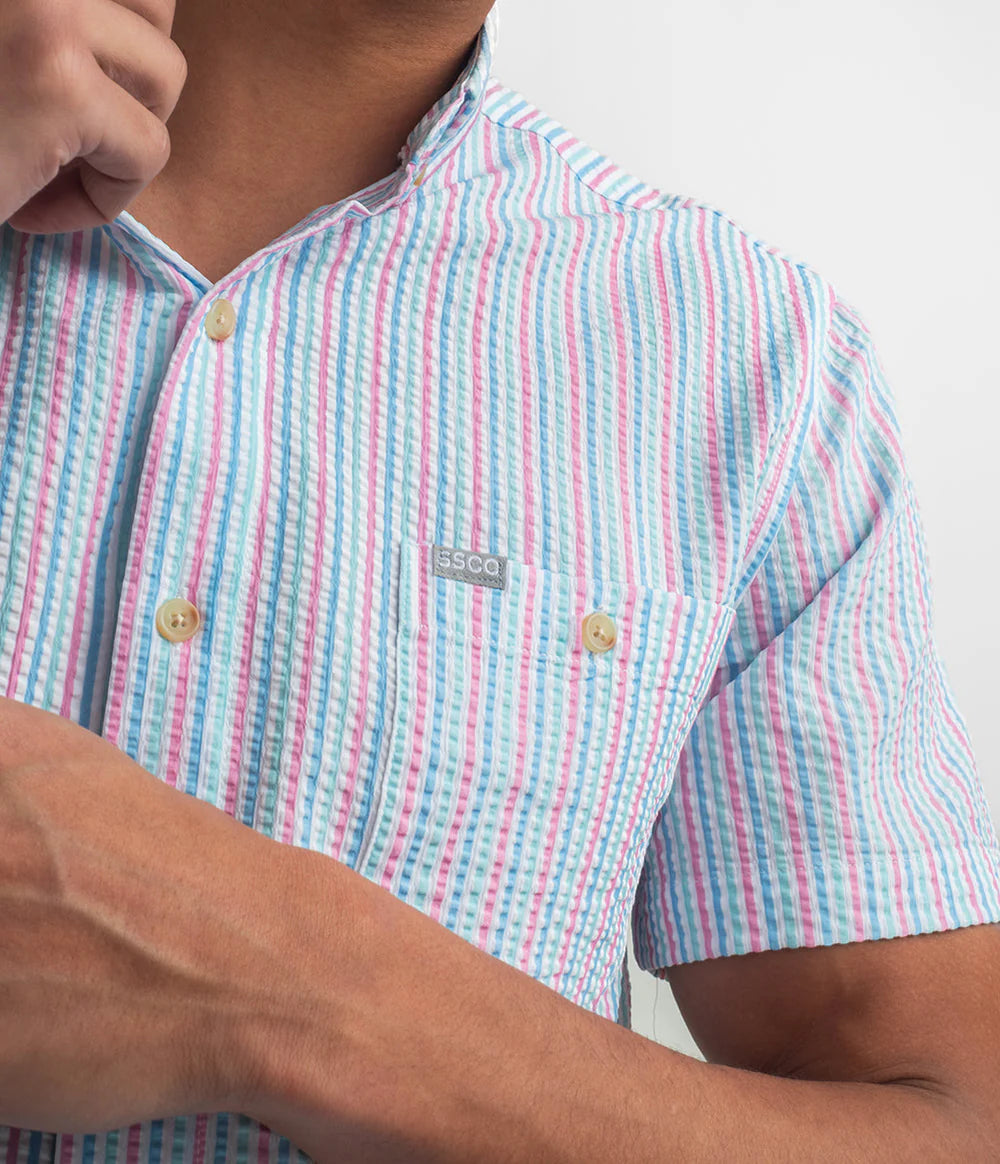 Seersucker Baja Shirt