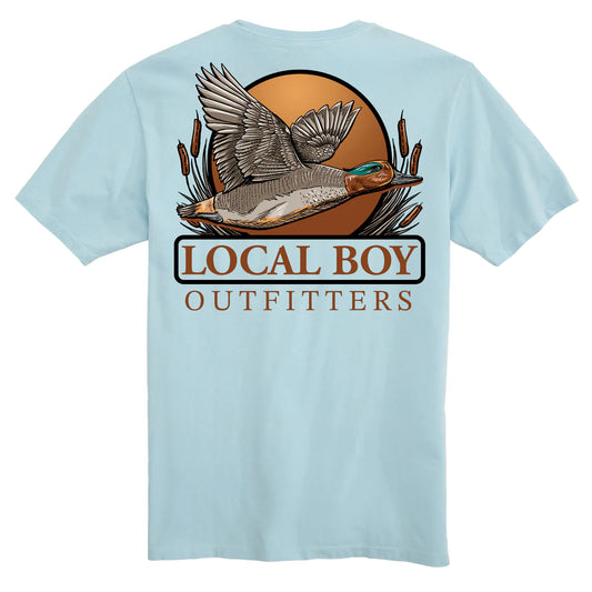 Teal Tail SS Tee