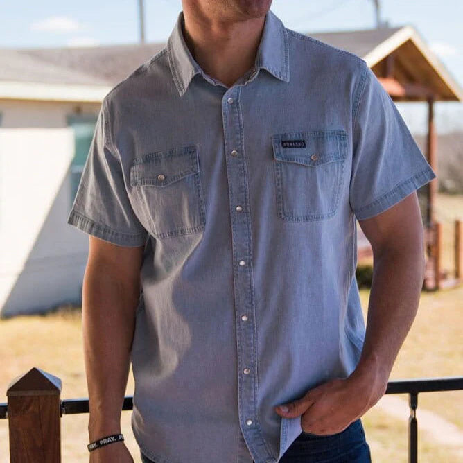 Denim Pearl Shirt